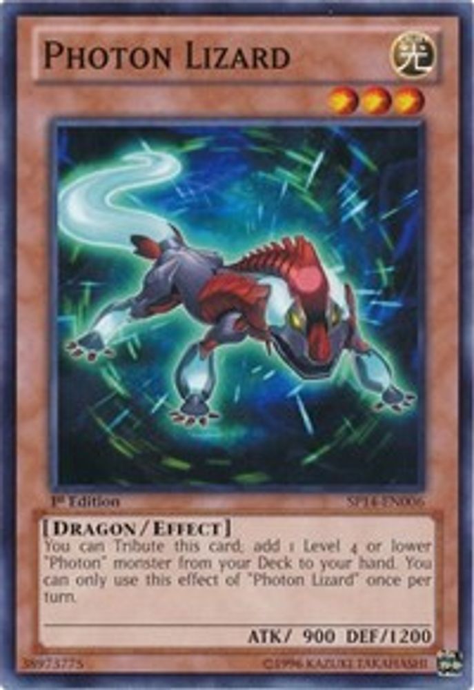 Photon Lizard, 1st-edition, front