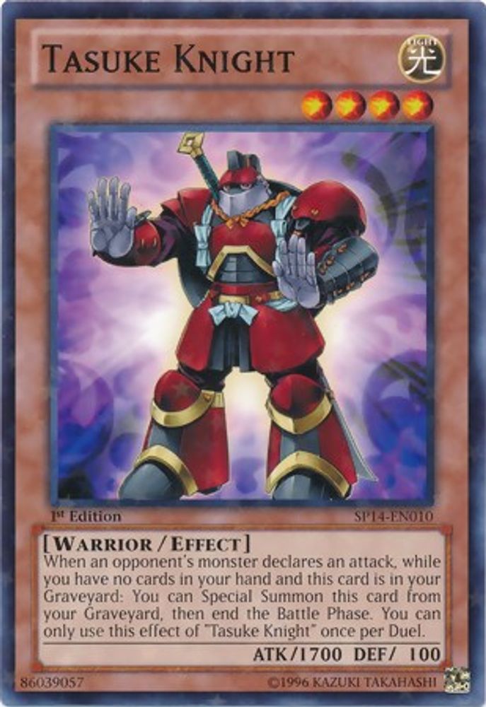 Tasuke Knight (Starfoil), 1st-edition, front