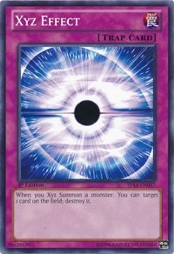 Xyz Effect, 1st-edition, front