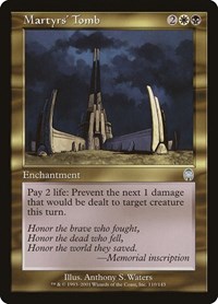 Martyrs' Tomb, Apocalypse