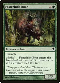 Festerhide Boar, Duel Decks: Jace vs. Vraska