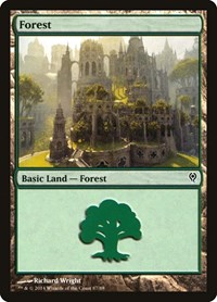 Forest (87), Duel Decks: Jace vs. Vraska