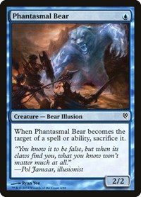 Phantasmal Bear, Duel Decks: Jace vs. Vraska