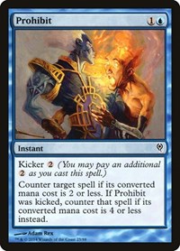 Prohibit, Duel Decks: Jace vs. Vraska