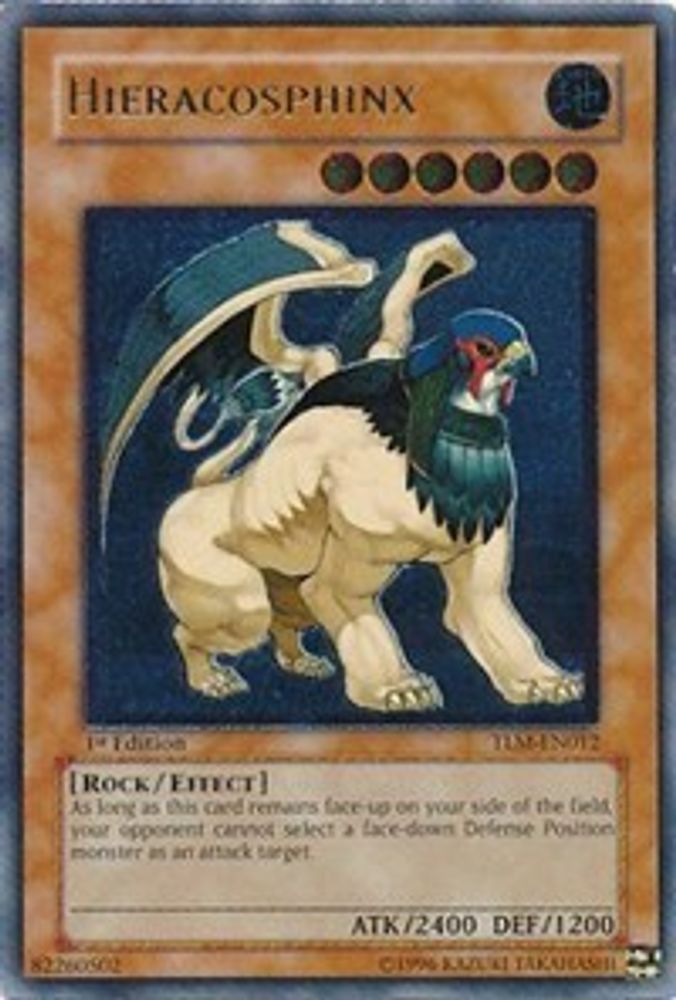 Hieracosphinx (UTR), 1st-edition, front