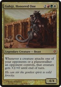 Gahiji, Honored One (Commander 2013), Oversize Cards
