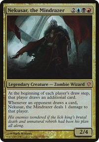 Nekusar, the Mindrazer (Commander 2013), Oversize Cards