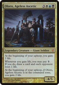Oloro, Ageless Ascetic (Commander 2013), Oversize Cards
