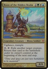 Roon of the Hidden Realm (Commander 2013), Oversize Cards