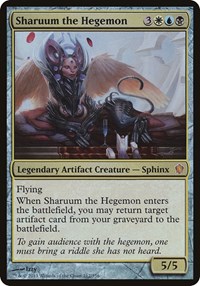 Sharuum the Hegemon (Commander 2013), Oversize Cards