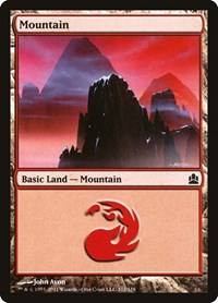 Mountain (312), Commander