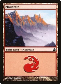 Mountain (313), Commander