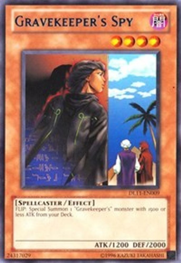 Gravekeeper's Spy (Blue), Unlimited, front