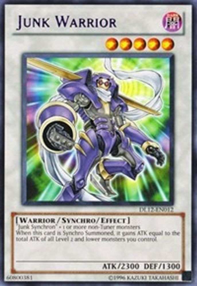 Junk Warrior (Purple), Unlimited, front