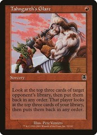 Tahngarth's Glare, Apocalypse