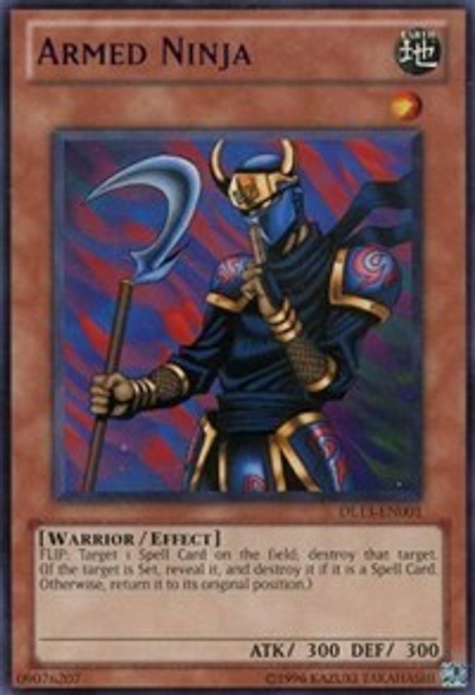Armed Ninja (Purple), Unlimited, front