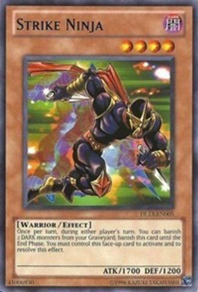Strike Ninja (Blue), Unlimited, front