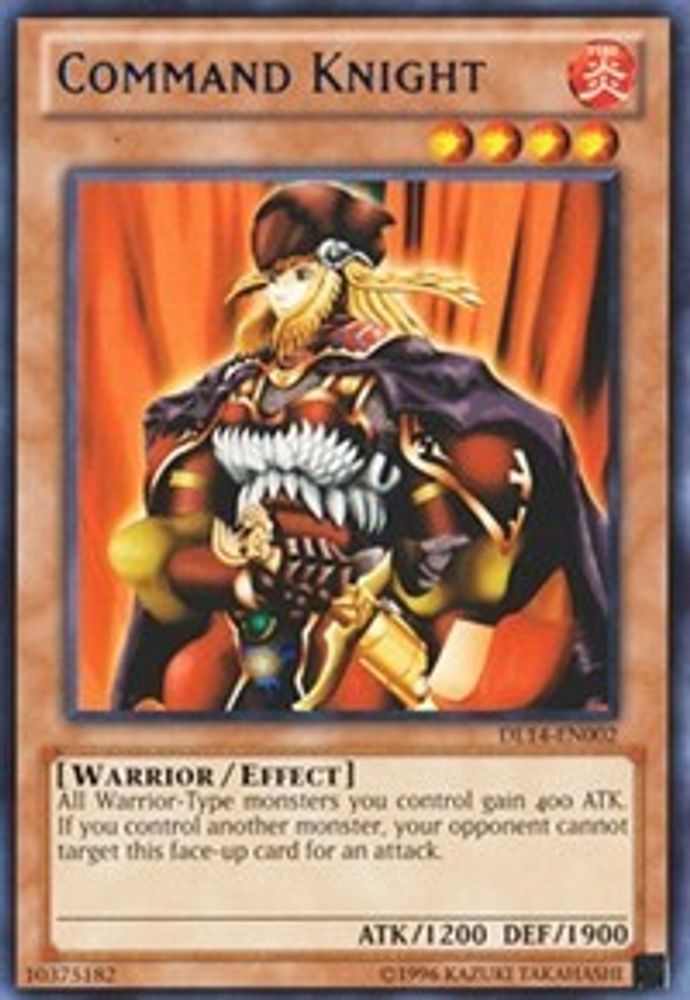 Command Knight (Blue), Standard, front