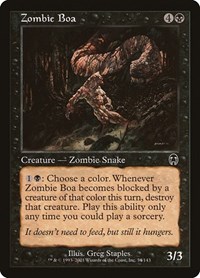 Zombie Boa, Apocalypse