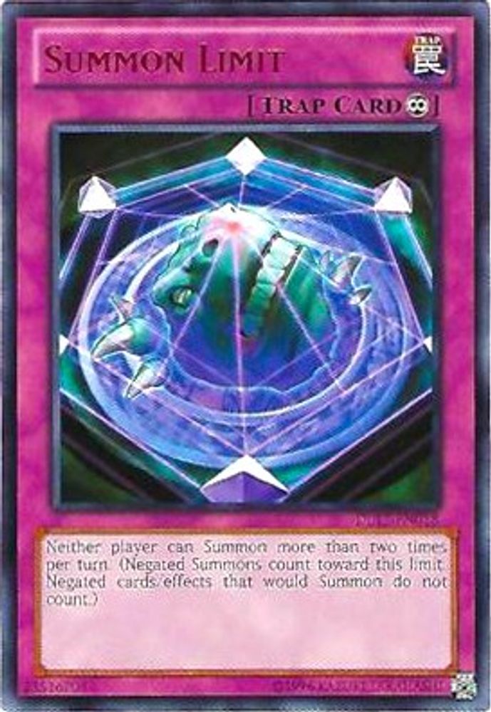 Summon Limit (Red), Standard, front