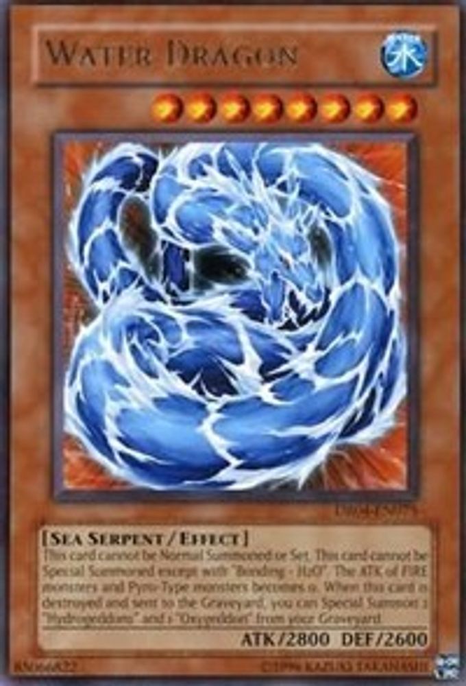 Water Dragon, Unlimited, front