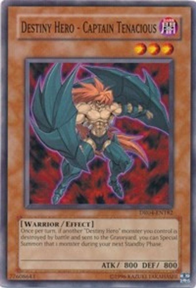 Destiny Hero - Captain Tenacious, Standard, front