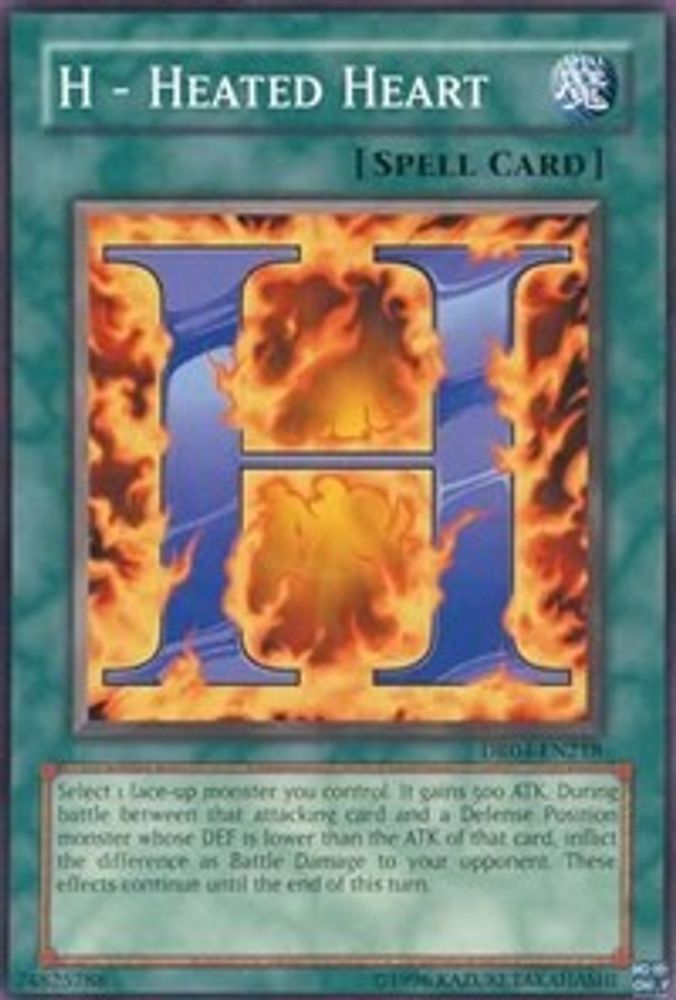 H - Heated Heart, Standard, front