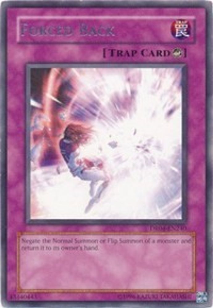 Forced Back, Unlimited, front