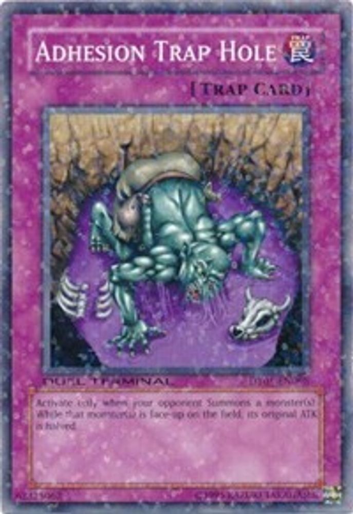 Adhesion Trap Hole, Limited, front