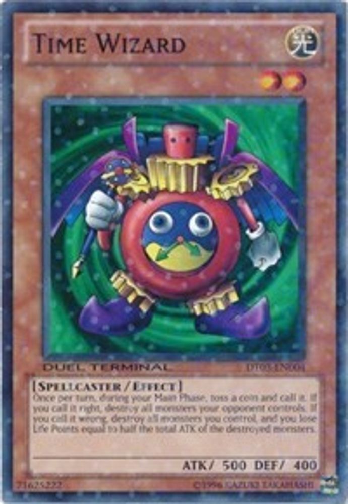 Time Wizard, Limited, front