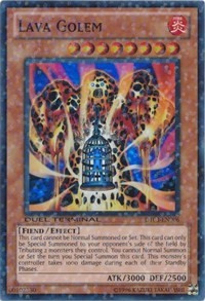 Lava Golem, Limited, front