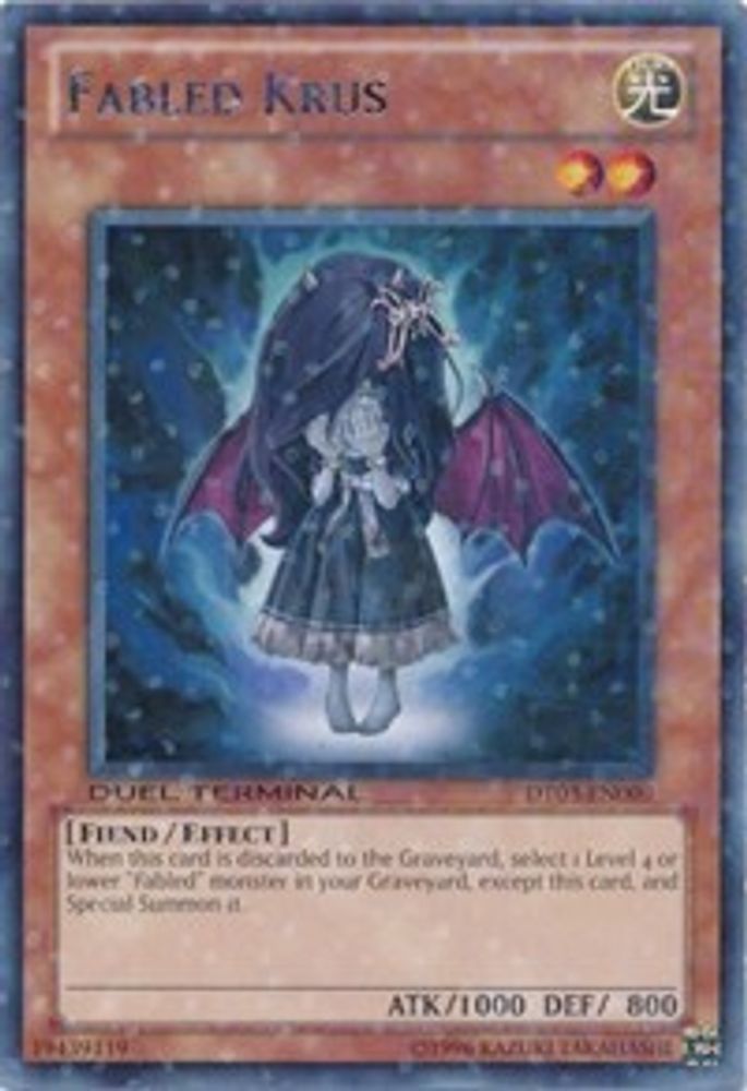 Fabled Krus, Limited, front