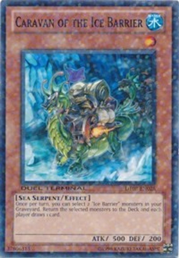 Caravan of the Ice Barrier, Limited, front