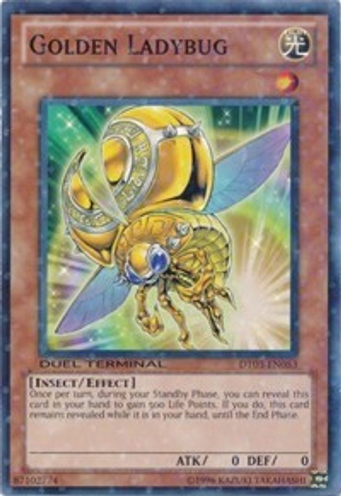 Golden Ladybug, Limited, front