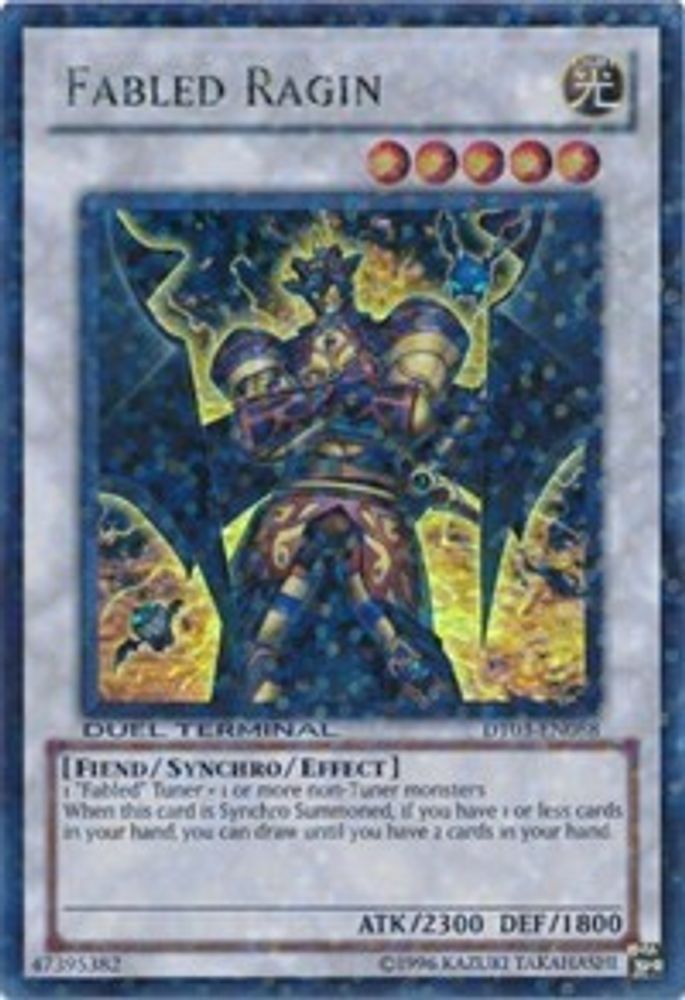 Fabled Ragin, Limited, front