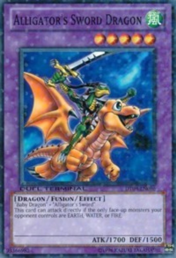 Alligator's Sword Dragon, Limited, front
