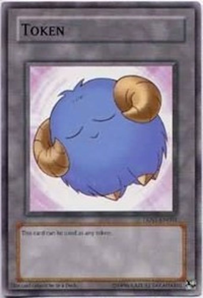 Token: Sheep (Blue), Unlimited, front