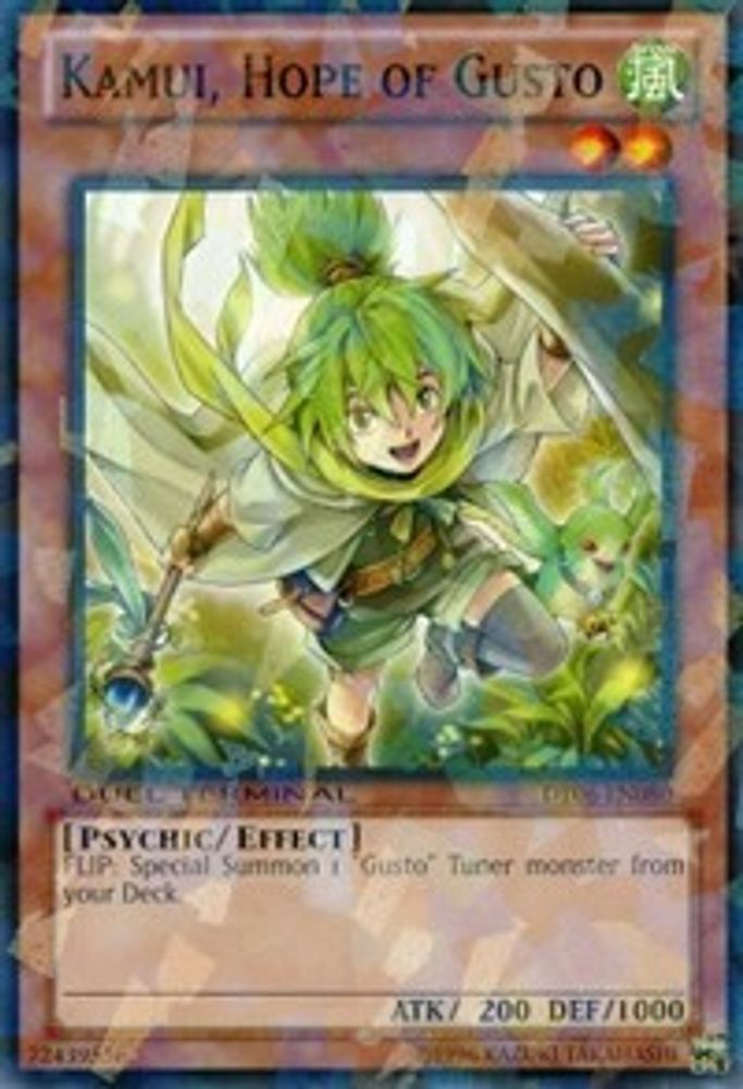 Kamui, Hope of Gusto, Limited, front