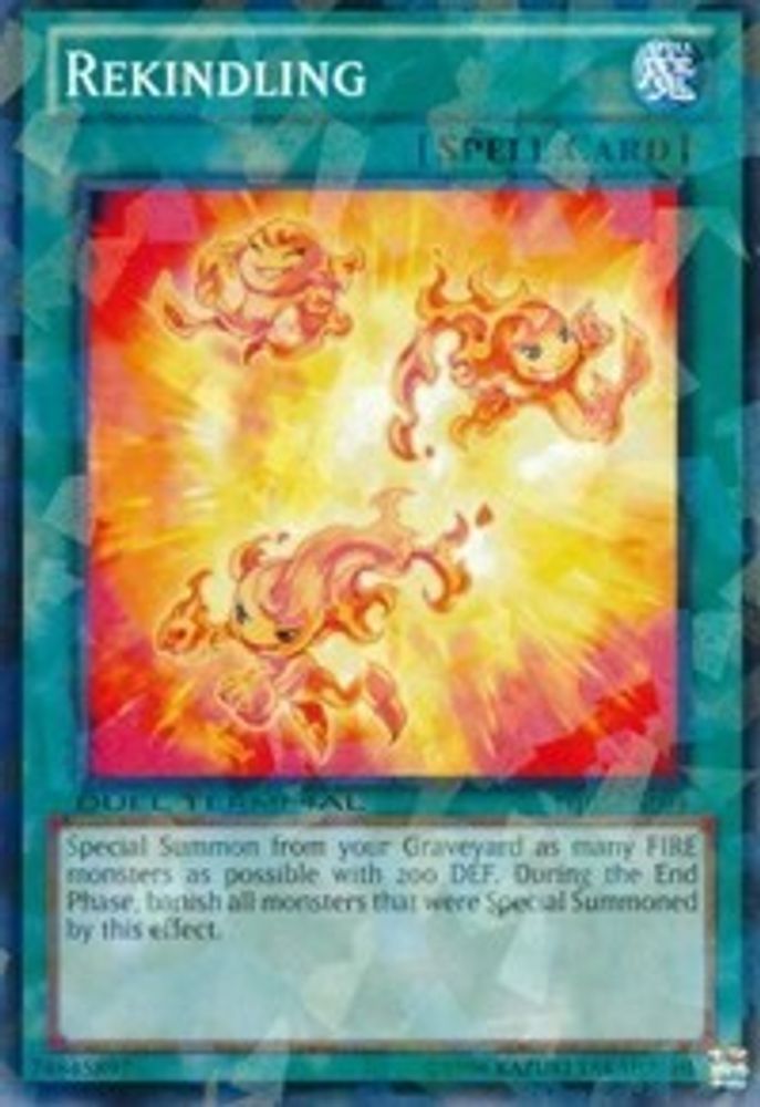 Rekindling, Limited, front