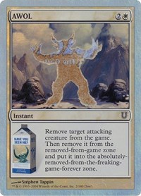 AWOL (Alternate Foil), Unhinged