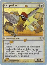 Cardpecker (Alternate Foil), Unhinged