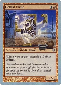 Goblin Mime (Alternate Foil), Unhinged