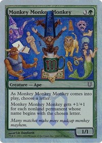 Monkey Monkey Monkey (Alternate Foil), Unhinged