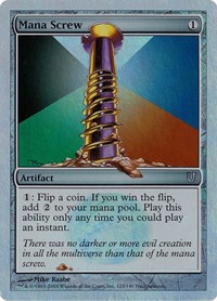 Mana Screw (Alternate Foil), Unhinged