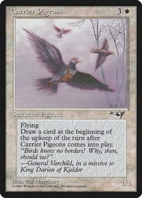 Carrier Pigeons, Alliances