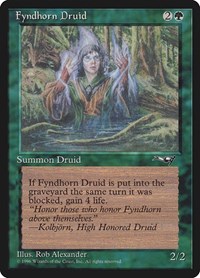 Fyndhorn Druid (Facing Right), Alliances