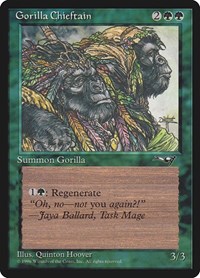 Gorilla Chieftain (2 Gorillas), Alliances