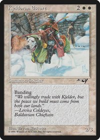 Kjeldoran Escort (Green Blanketed Dog), Alliances