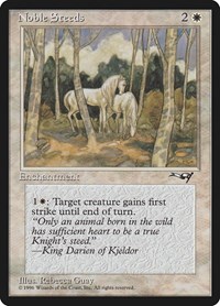 Noble Steeds (Trees in Forefront), Alliances