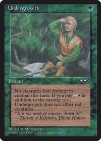Undergrowth (Holding Axe), Alliances